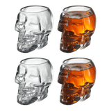 Extra Large Skull 3 Oz. Shot Glasses (Set Of 4) - POPvault