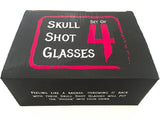 Extra Large Skull 3 Oz. Shot Glasses (Set Of 4) - POPvault
