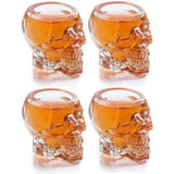 Extra Large Skull 3 Oz. Shot Glasses (Set Of 4) - POPvault