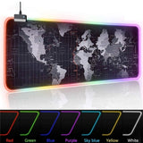 Extra Large World Map Gaming Mouse Pad - POPvault - Buddify - Computer - Gadgets