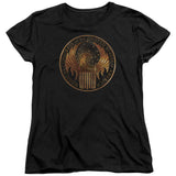 Fantastic Beasts Magical Congress Crest Womens T Shirt Black Officially Licensed - POPvault