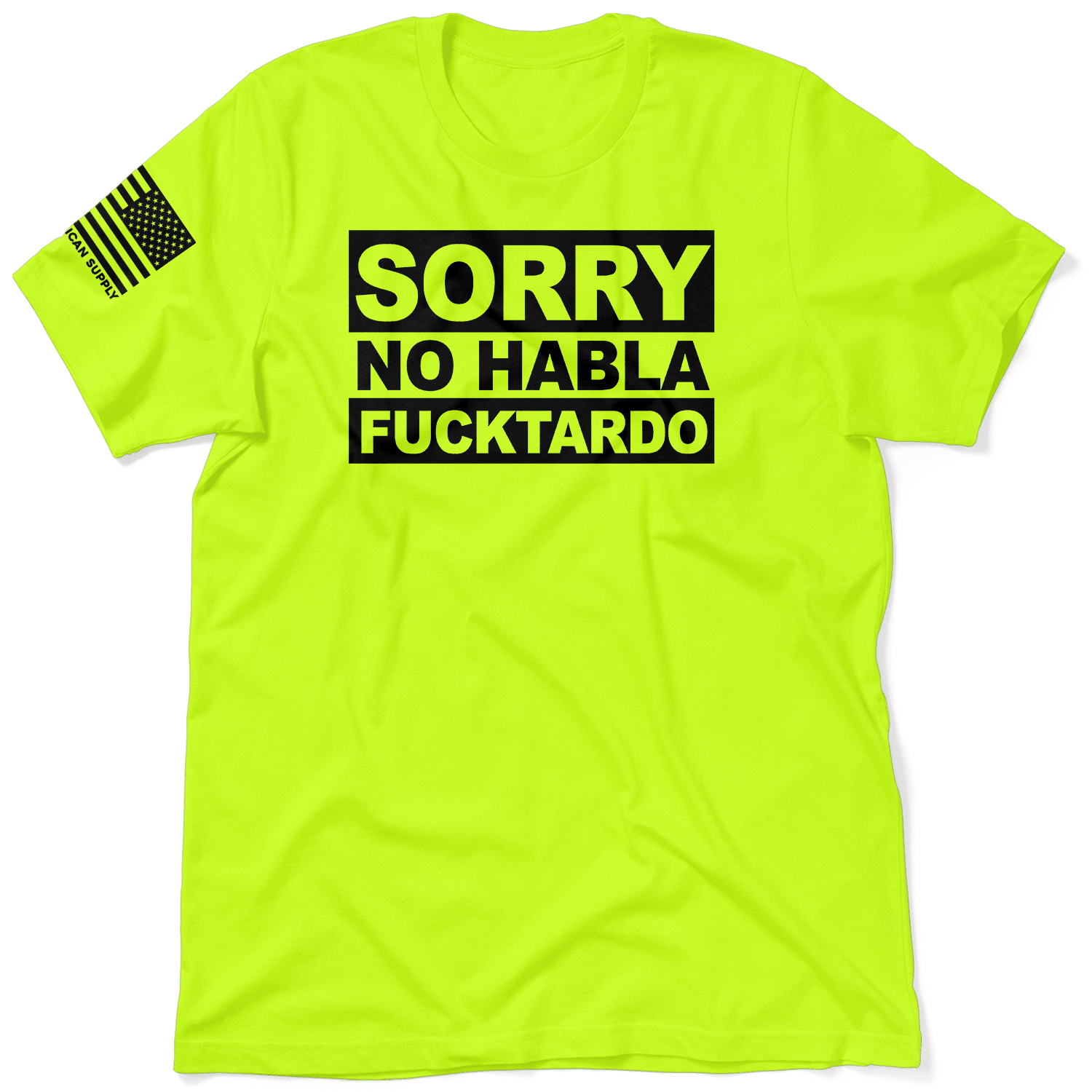 F*cktardo - Safety Yellow T-Shirt - POPvault