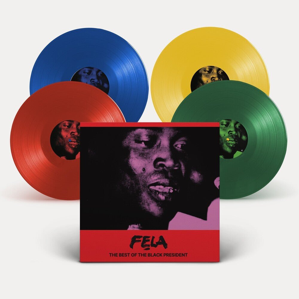 Fela Kuti - Best Of The Black President [Deluxe 4xLP] Vinyl Record - POPvault