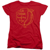 Ferris Buellers Day Off Abe Froman Womens T Shirt Red Officially Licensed - POPvault