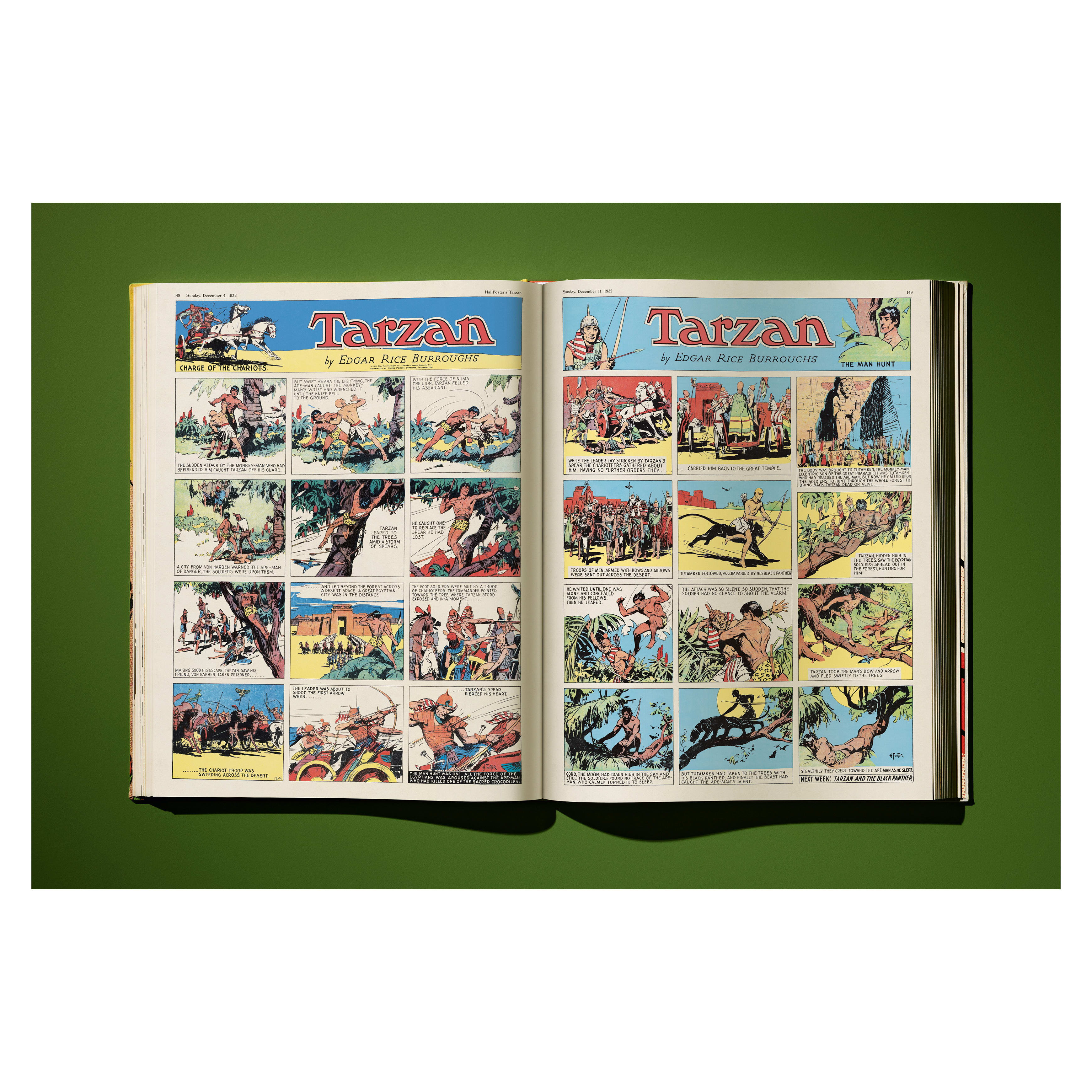 Hal Foster’s Tarzan. The Complete Sunday Comics 1931–1937 (German, French, English)