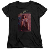 Flashdance Title Womens T Shirt Black Officially Licensed - POPvault