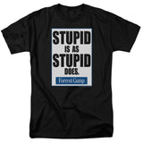 Forrest Gump Stupid Is Mens T Shirt Black Officially Licensed - POPvault