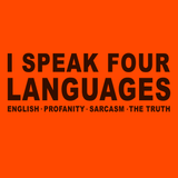 Four Languages - Safety Yellow Hi - Vis T-Shirt - POPvault