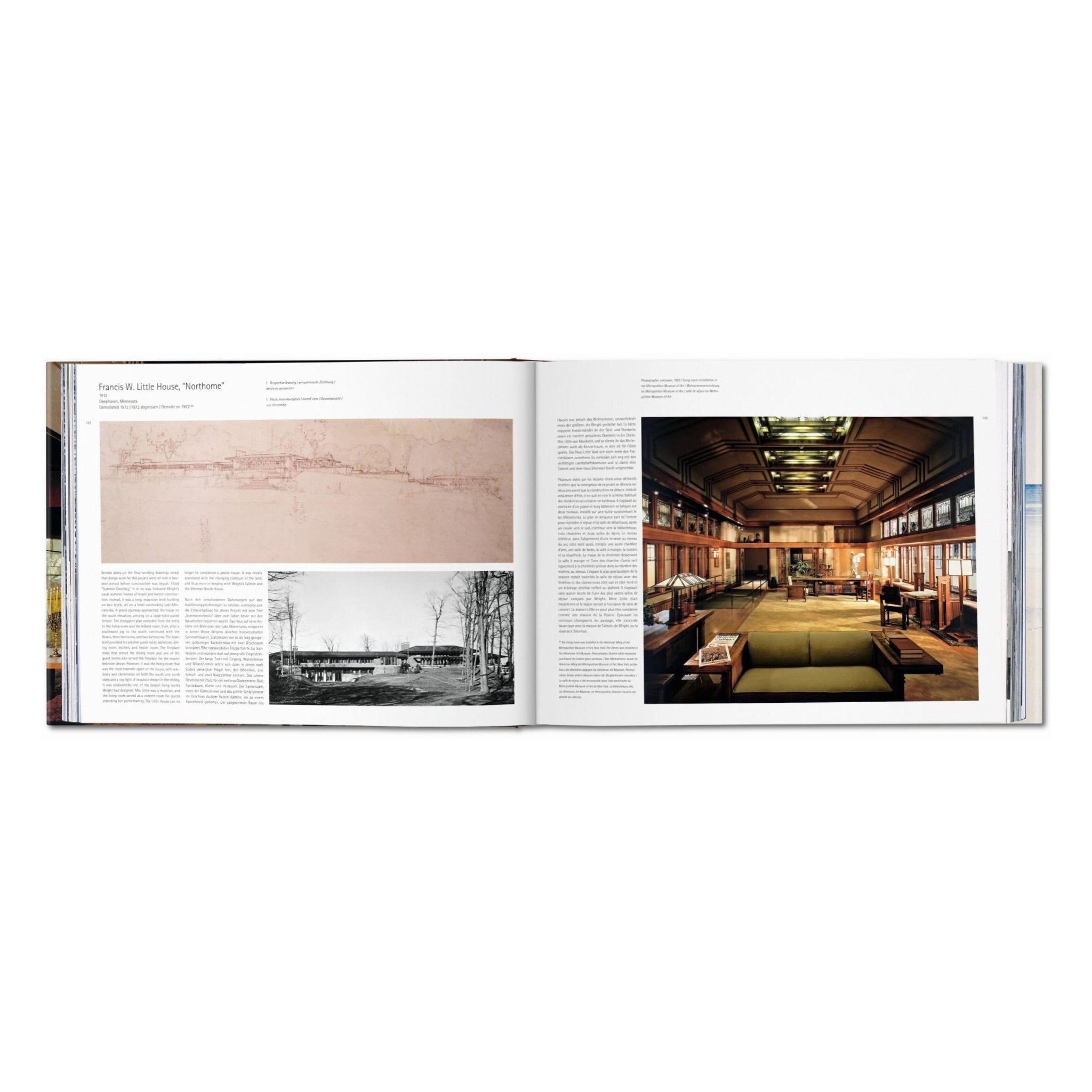 Frank Lloyd Wright (German, French, English)-POPvault