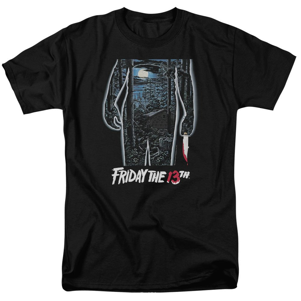 Friday The 13Th 13Th Poster Mens T Shirt Black Officially Licensed - POPvault
