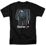 Friday The 13Th 13Th Poster Mens T Shirt Black Officially Licensed - POPvault