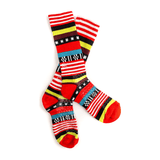 Fringe Serape Performance Socks - POPvault - Buddify - fringe - fringe socks