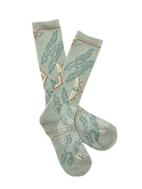 Fringe Tucumcari Gray Performance Socks - POPvault - Buddify - coming soon - fringe socks