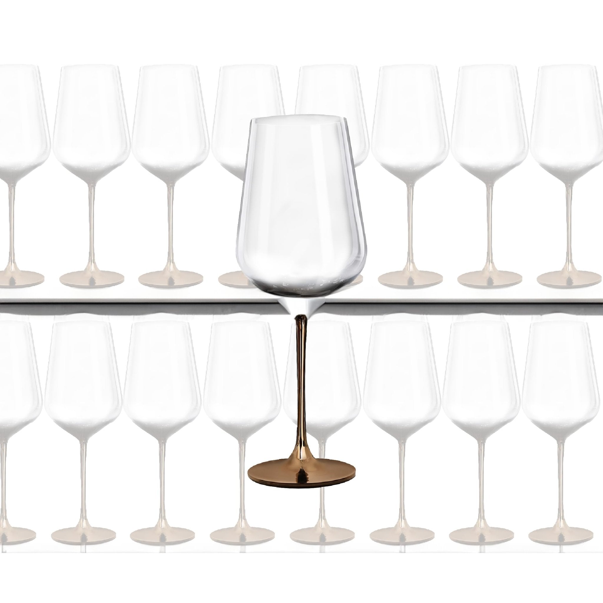 Full - Bottle Premium Artisan Copper Wine Glasses (750 mL / 25 fl. oz) - POPvault