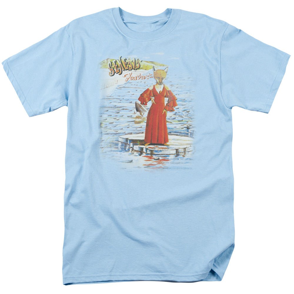 Genesis Large Foxtrot Mens T Shirt Light Blue - POPvault