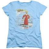 Genesis Large Foxtrot Womens T Shirt Light Blue - POPvault