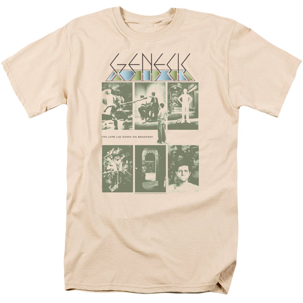 Genesis The Lamb Mens T Shirt Cream - POPvault