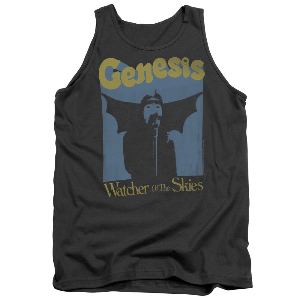Genesis Watcher Of The Skies Design 2 Mens Tank Top Shirt Charcoal - POPvault