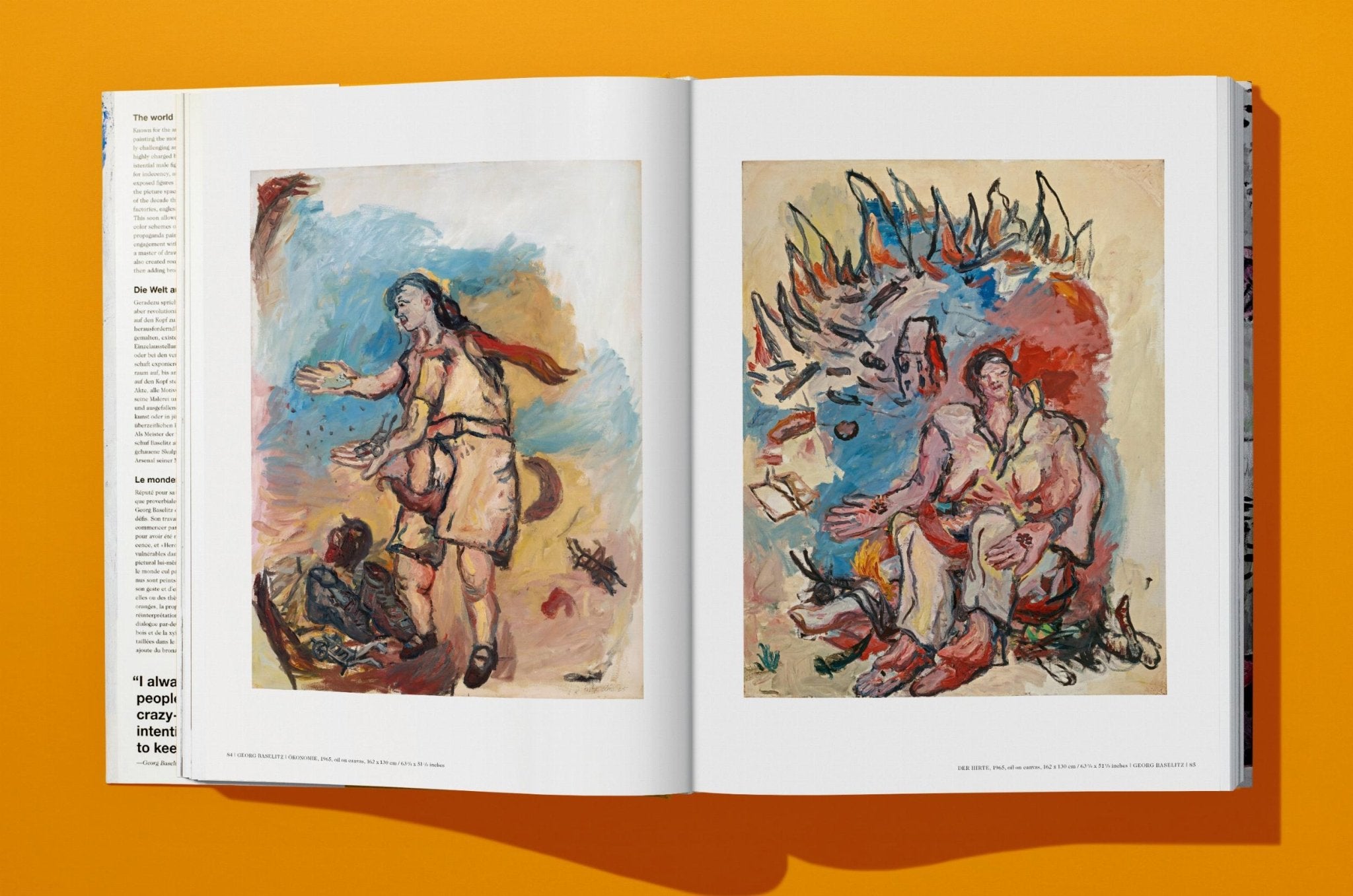 Georg Baselitz (German, French, English) - POPvault