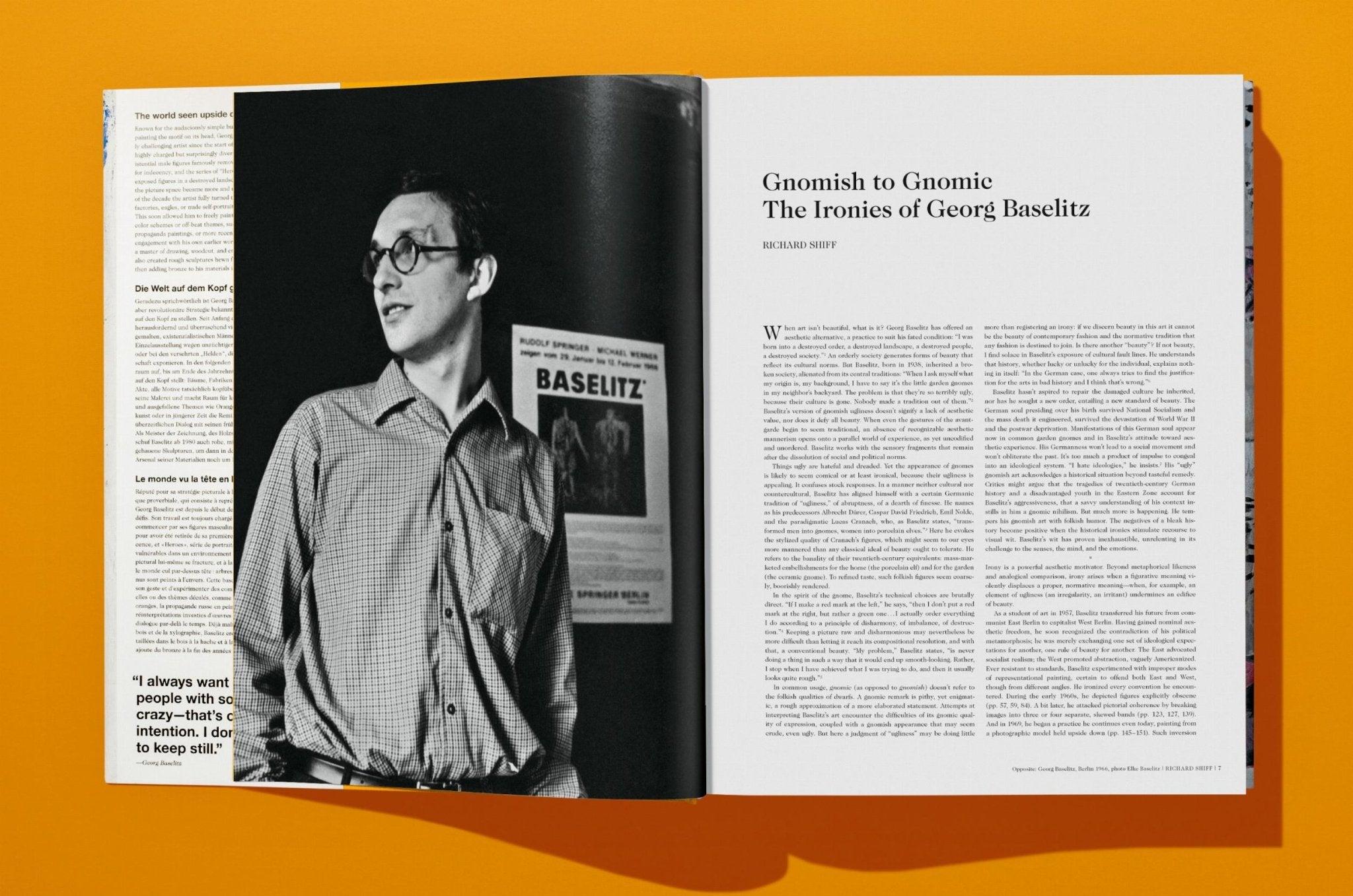 Georg Baselitz (German, French, English) - POPvault