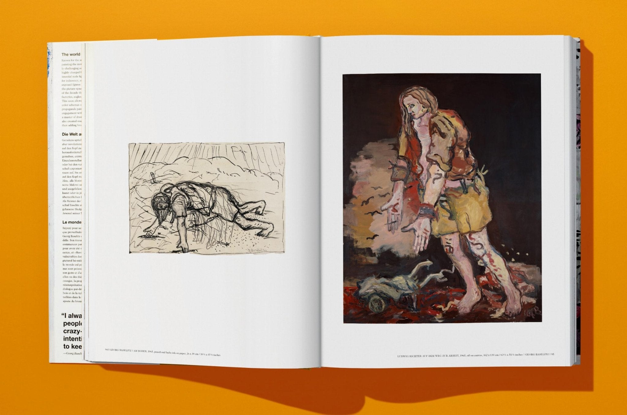 Georg Baselitz (German, French, English) - POPvault
