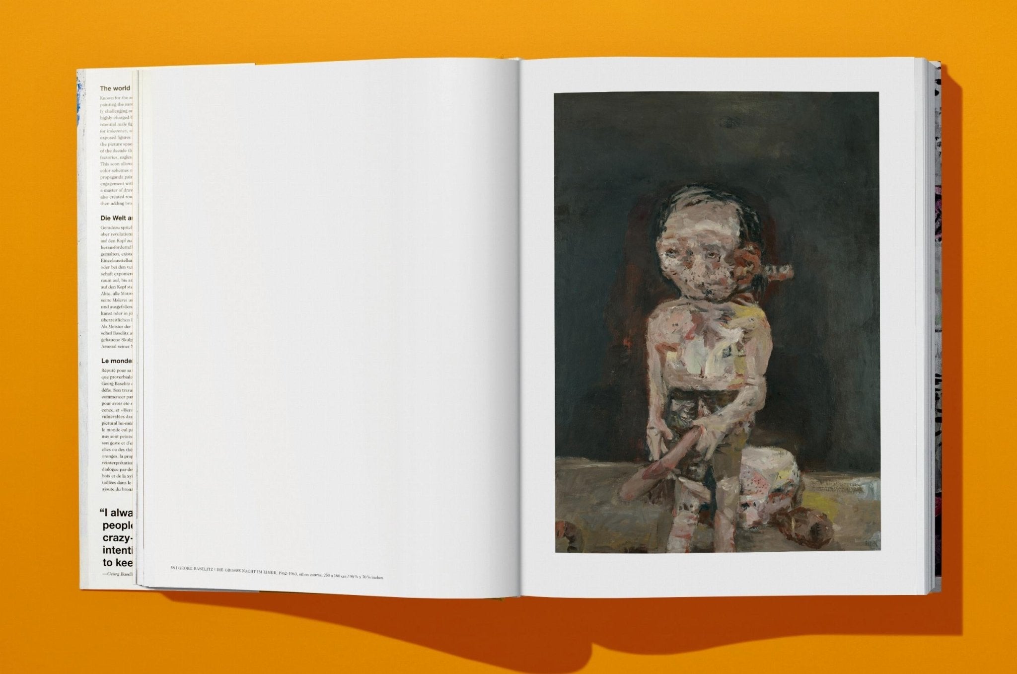 Georg Baselitz (German, French, English) - POPvault