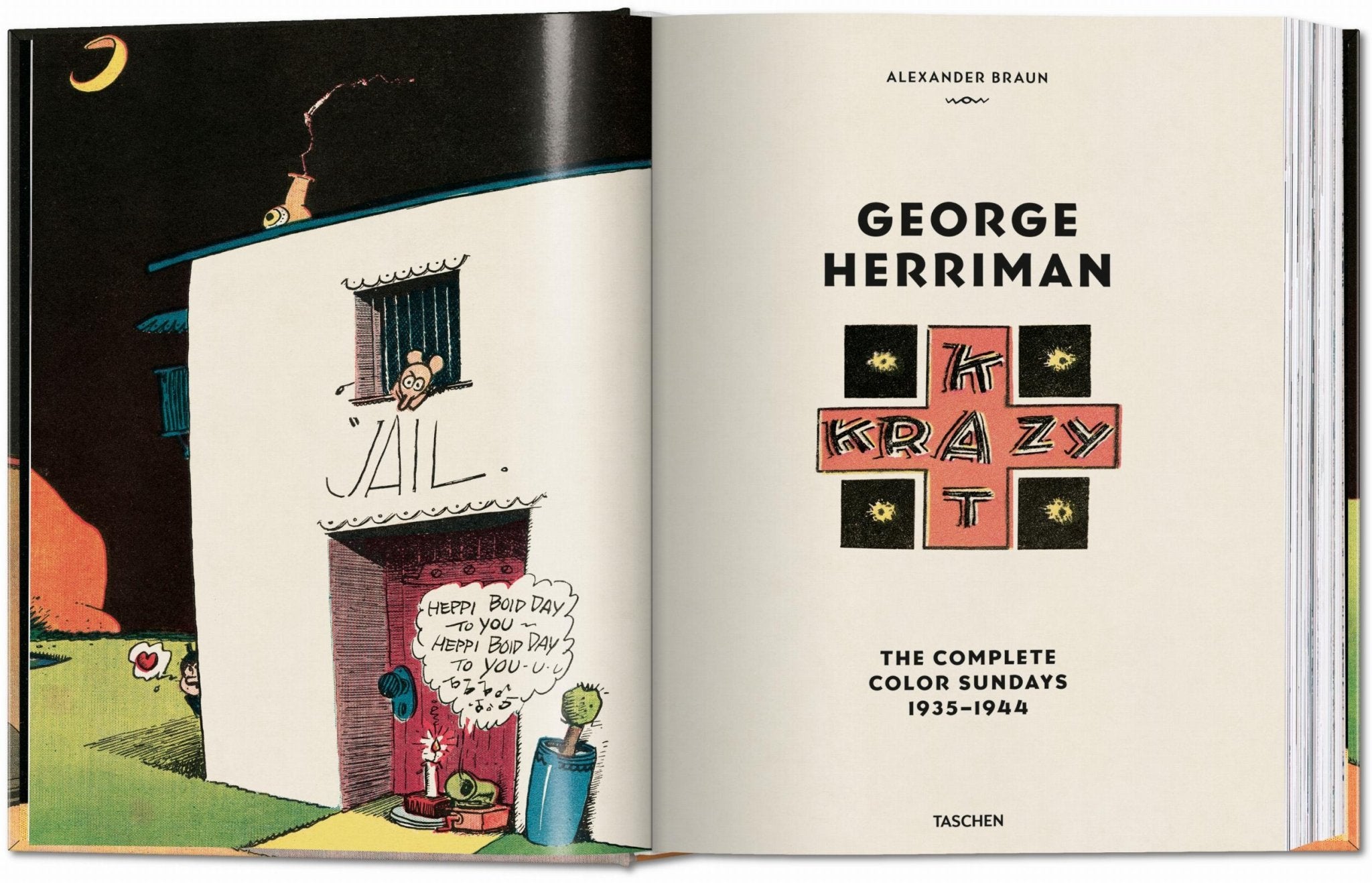 George Herriman. Krazy Kat. The Complete Color Sundays 1935–1944 (English) - POPvault