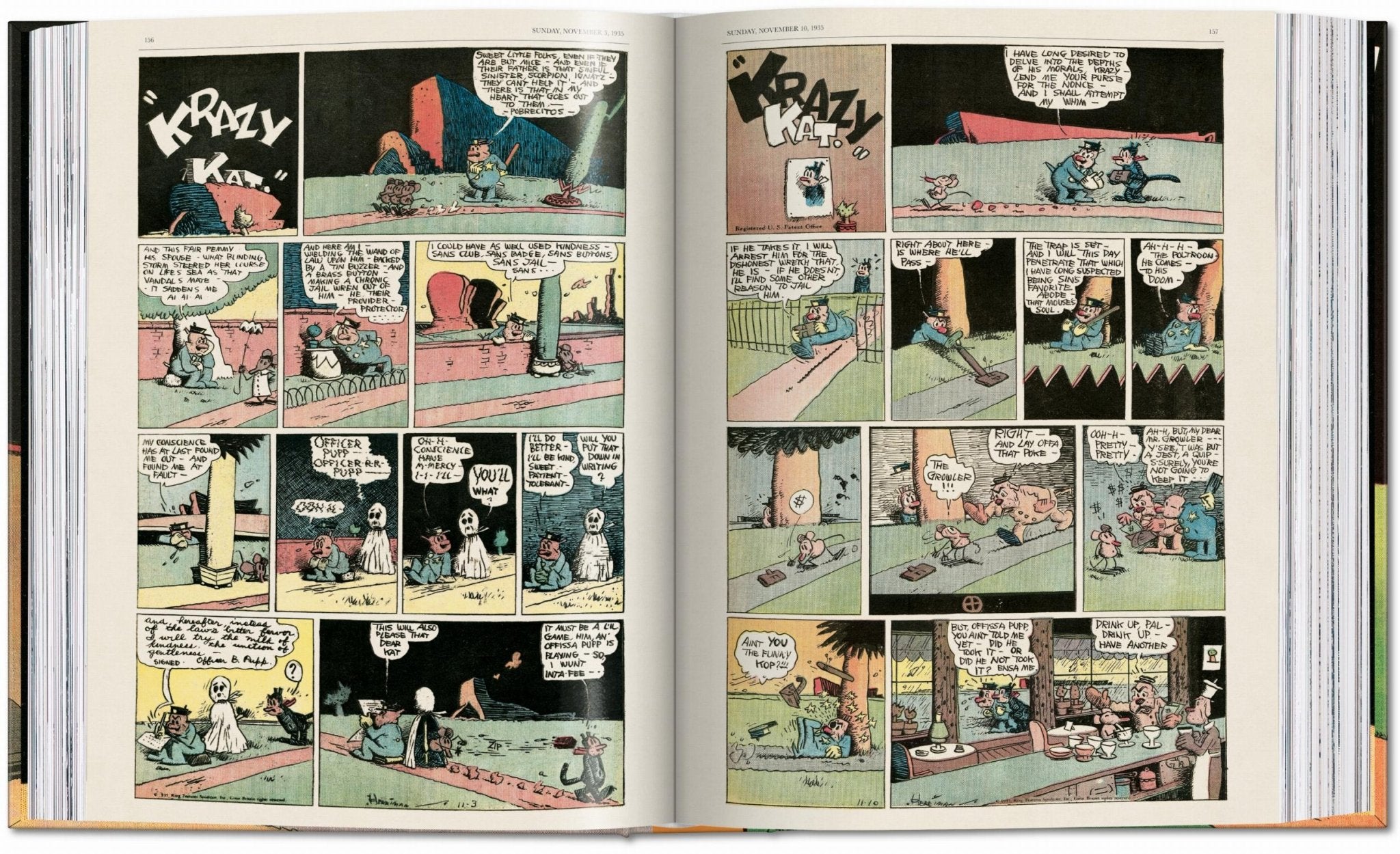 George Herriman. Krazy Kat. The Complete Color Sundays 1935–1944 (English) - POPvault