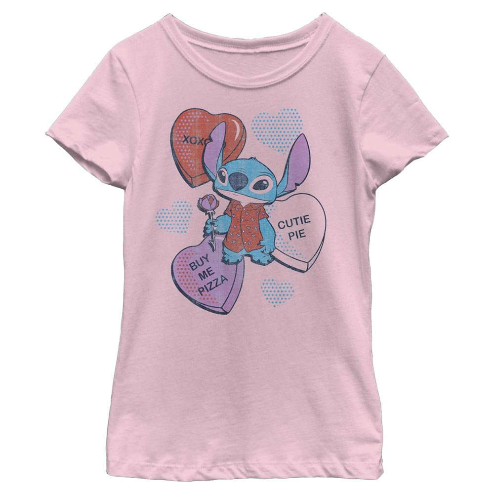 Girl's Disney Heart Pizza T-Shirt - POPvault