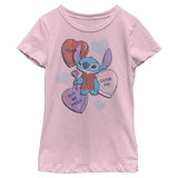 Girl's Disney Heart Pizza T-Shirt - POPvault