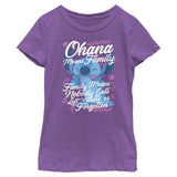 Girl's Disney Ohana Family T-Shirt - POPvault