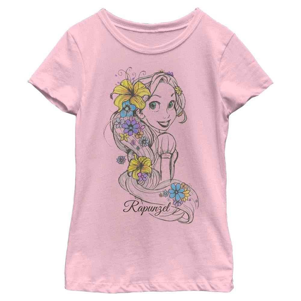 Girl's Disney RapunzelSketchAlt T-Shirt - POPvault