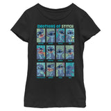 Girl's Disney Stitch Emotion T-Shirt - POPvault