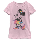 Girl's Disney Tie Dye Minnie T-Shirt - POPvault