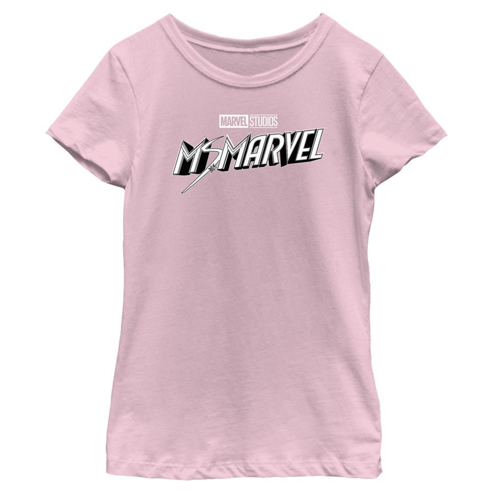 Girl's Marvel Black and White T-Shirt - POPvault