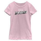Girl's Marvel Black and White T-Shirt - POPvault