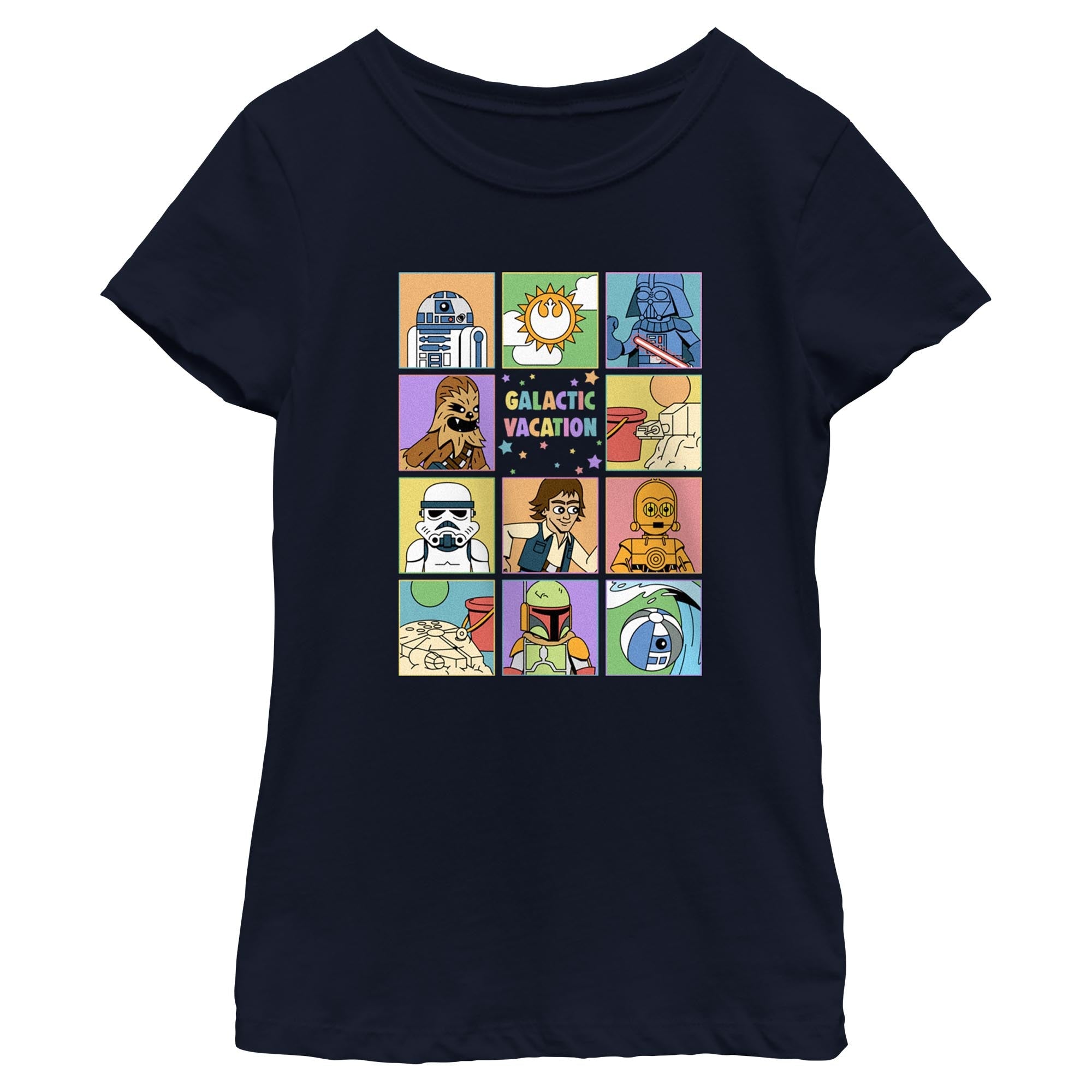 Girl's Star Wars Galactic Vacay T-Shirt - POPvault