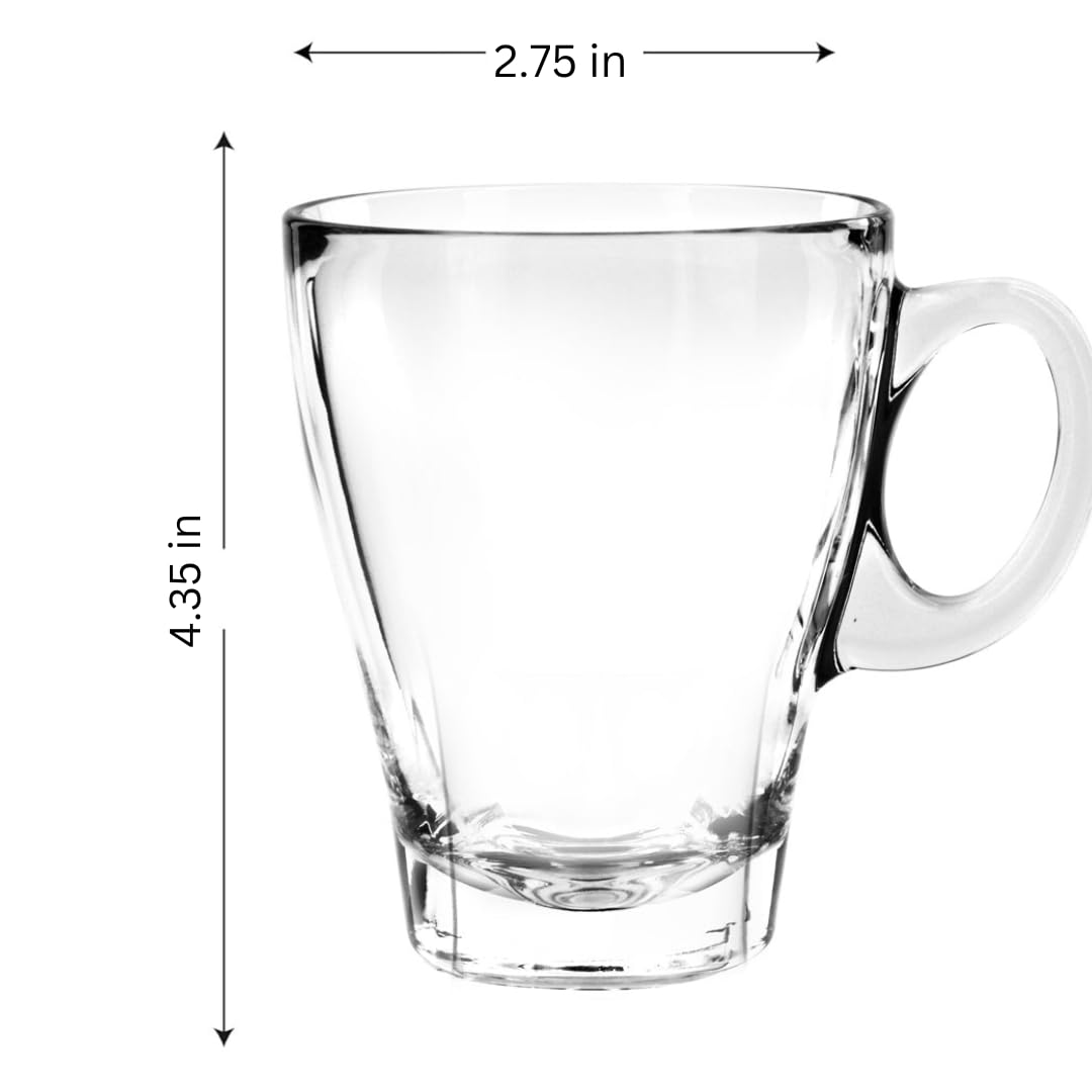 Glass Americano Coffee Cup - 12oz - POPvault