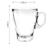 Glass Americano Coffee Cup - 12oz - POPvault