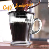 Glass Americano Coffee Cup - 12oz - POPvault