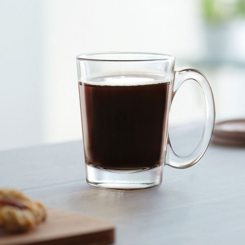 Glass Coffee/Tea Mug - 10.5oz - POPvault