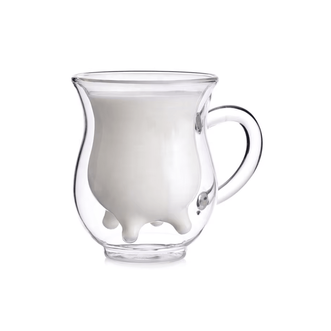 Glass Cow Udder Creamer Pot 8.5oz - POPvault