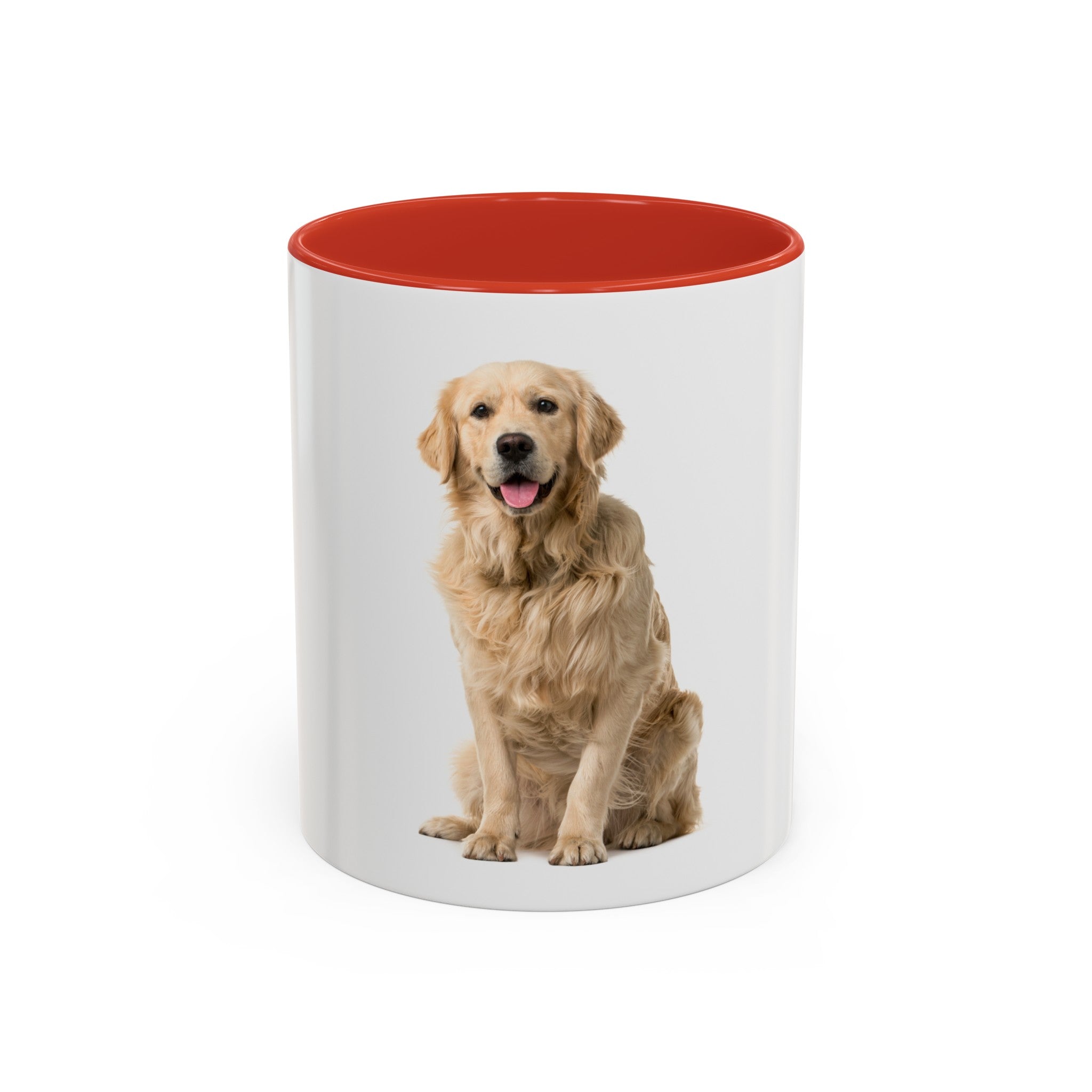Golden Retriever Color Accent Coffee Mug (11, 15oz) - POPvault
