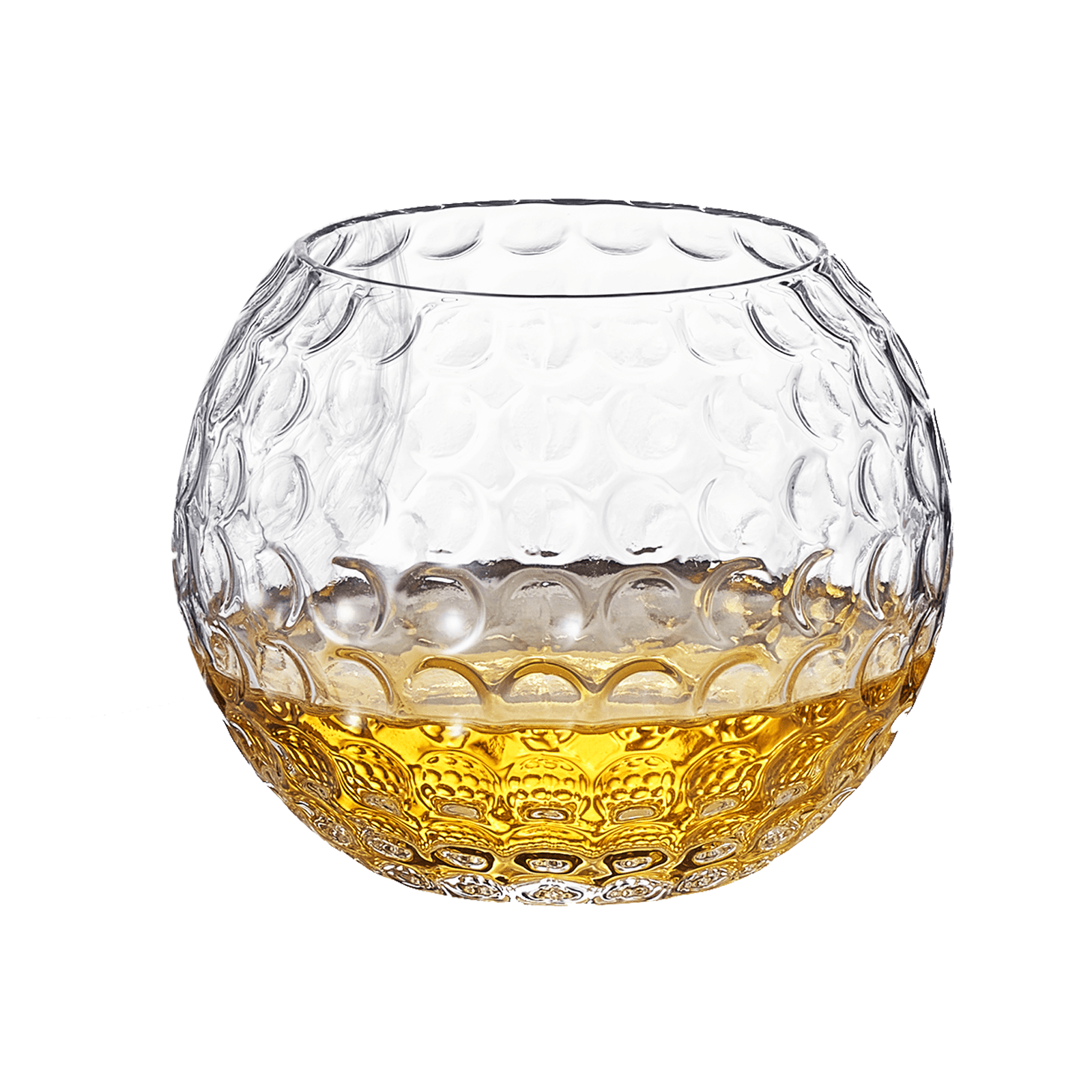 Golf Ball 15 Oz. Whiskey Glass Set of Two or Single - POPvault