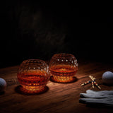 Golf Ball 15 Oz. Whiskey Glass Set of Two or Single - POPvault