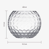 Golf Ball 15 Oz. Whiskey Glass Set of Two or Single - POPvault