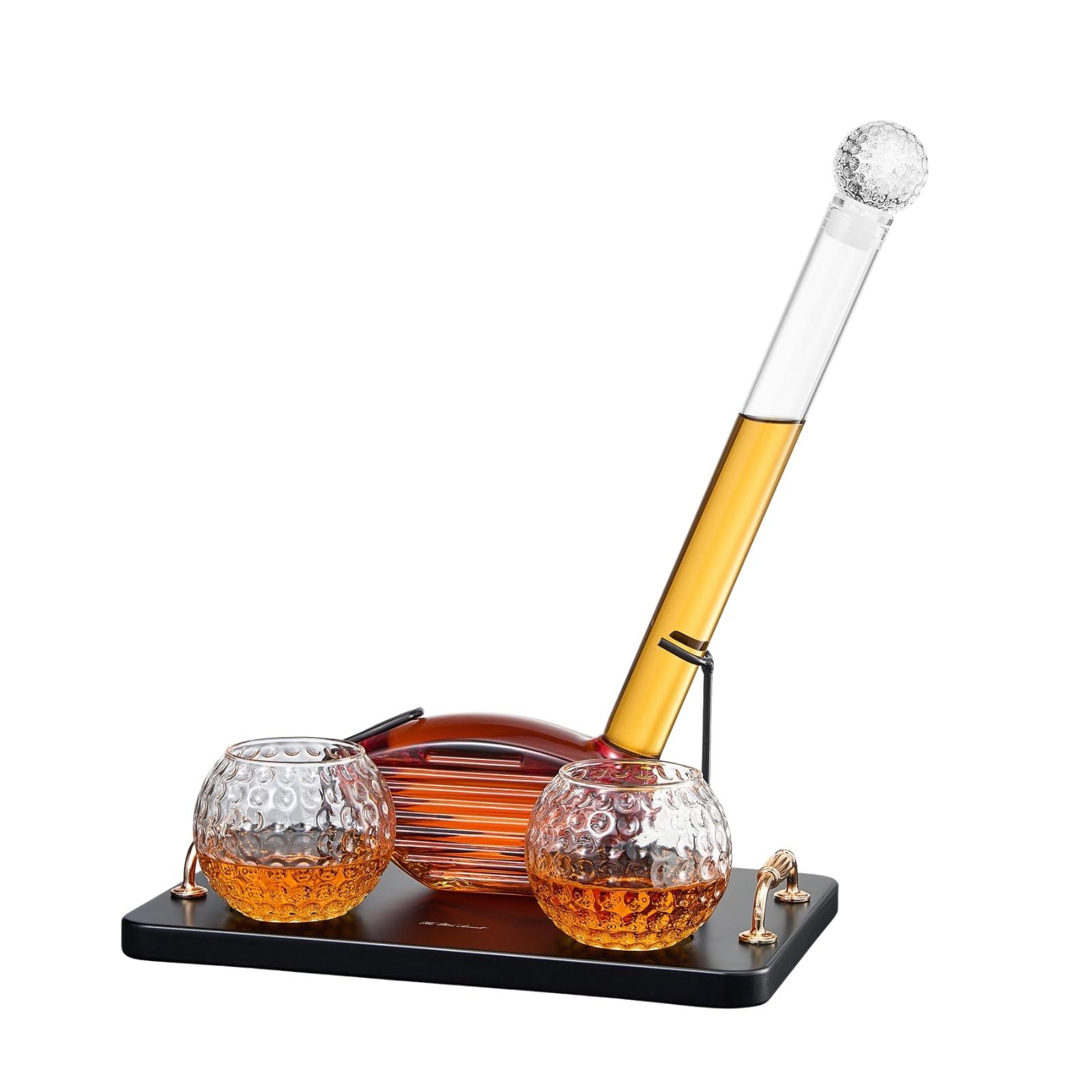 Golf Club 29 Oz. Whiskey Decanter With 2 15 Oz. Glasses - POPvault