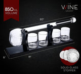 Golf Club Whiskey Decanter With 4 Glasses - POPvault