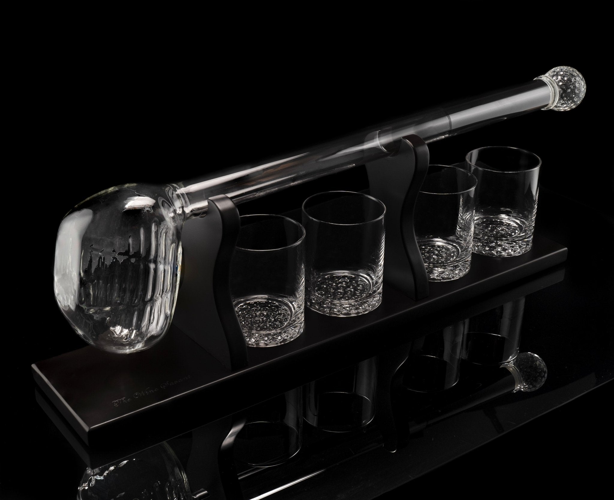 Golf Club Whiskey Decanter With 4 Glasses - POPvault
