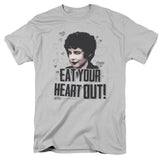 Grease Eat Your Heart Out Mens T Shirt Silver Officially Licensed - POPvault